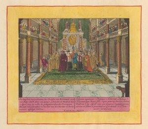 Riconoscimento di Luigi Filippo, principe delle Asturie e figlio del re Filippo V di Spagna, 1709