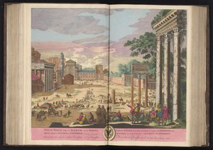 Foro Romano a Roma da Pieter Schenk (I)