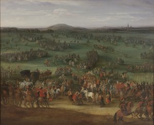 La battaglia di Nördlingen del 6 settembre 1634 da Pieter Snayers