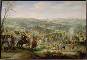 La battaglia sulla Montagna Bianca, vicino a Praga ... da Pieter Snyers