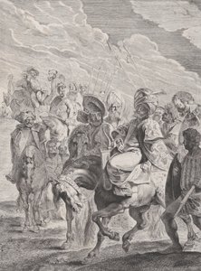Un principe turco a cavallo da Pieter Soutman