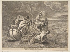 La pesca miracolosa, 1595-1657 da Pieter Soutman