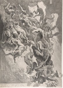 La Caduta dei Dannati da Pieter Soutman