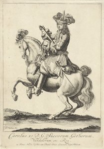 Ritratto equestre del re Carlo XI di Svezia