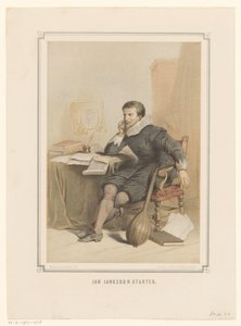Jan Janszoon Starter al suo tavolo da scrittura