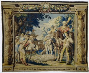 La morte di una cerva consacrata ad Artemide da Pieter de Cracht