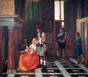 I giocatori di carte, c. 1663-1665