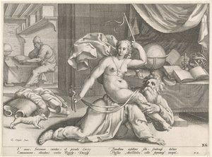 Aristotele e Fillide da Pieter de Jode (I) (attributed to)