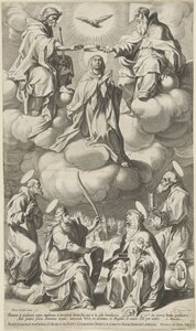 Incoronazione di Maria da Pieter de Jode (I) (attributed to)