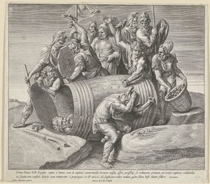 La fermezza di Marco Attilio Regolo da Pieter de Jode (I)