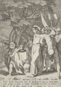 Cattura di Cristo (Passione di Cristo) da Pieter de Jode (I)
