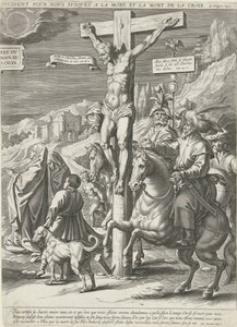 Crocifissione di Cristo, parte destra da Pieter de Jode (I)