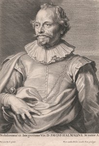Nobilissimus et Integerrimus Vir, D. Paulus Halmalius, Senator Ant. da Pieter de Jode