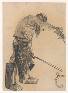 Lavoratore in acciaieria da Pieter de Josselin