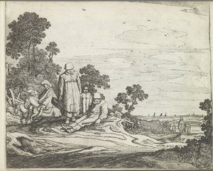 Paesaggio con cavalieri (Paesaggi con figure)