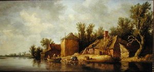 Paesaggio fluviale da Pieter de Neyn