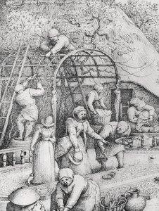 Dettaglio di Primavera da Pieter Bruegel the Elder