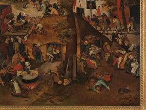 Una Festa di Villaggio, con una Rappresentazione Teatrale e una Processione in Onore di San Uberto e Sant