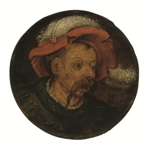 Testa di un lanzichenecco da Pieter the Younger Brueghel