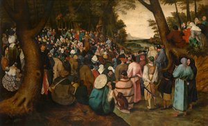San Giovanni Battista predicante da Pieter the Younger Brueghel