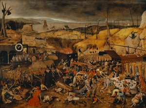Il trionfo della morte, c.1608 da Pieter Brueghel the Younger