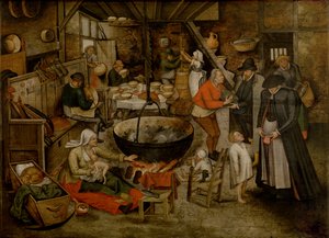 Visita ai contadini da Pieter the Younger Brueghel