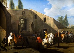 Il Maneggio da Pieter van Bloemen