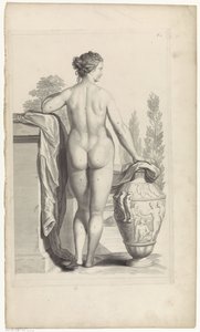 Studio di nudo femminile da Pieter van Gunst