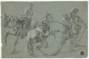 Scuola di equitazione da Pieter van Laer