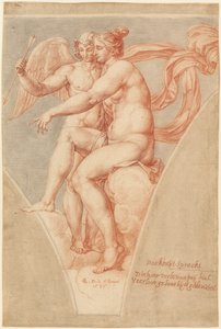 Venere e Cupido (dopo Raffaello) da Pieter van Lint