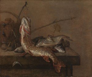 Natura morta con pesce