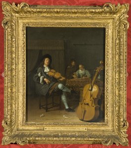Una festa musicale, c.1675 da Pieter van Slingelandt