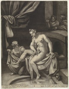 Davide e Betsabea da Pieter van den Berge