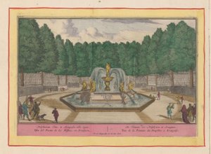 Fontana dei delfini ad Aranjuez da Pieter van den Berge