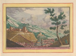 Vista di Granada e degli edifici dell