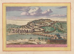 Veduta della città portoghese di Coimbra (Teatro della Spagna) da Pieter van den Berge