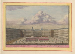 Plaza Mayor a Madrid da Pieter van den Berge