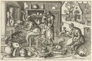 Alchimista da Pieter van der Borcht (I)