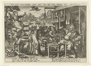 La casa rovinata da Pieter van der Borcht (I)