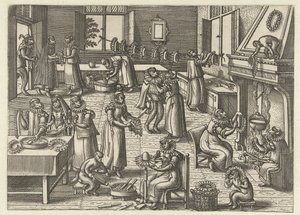 Atelier di colletti da Pieter van der Borcht (I)