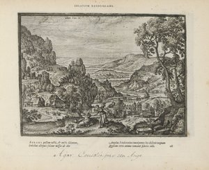 Paesaggio con Agar e l