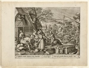 Autunno, dalle Quattro Stagioni da Pieter van der Heyden