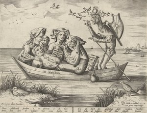 La nave blu da Pieter van der Heyden