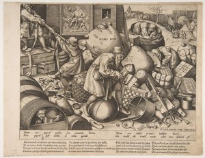 Everyman, ca. 1558 da Pieter van der Heyden