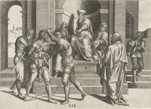 Cattura di Giovanni Battista da Pieter van der Heyden