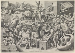 Keisnijder o la strega di Mallegem da Pieter van der Heyden