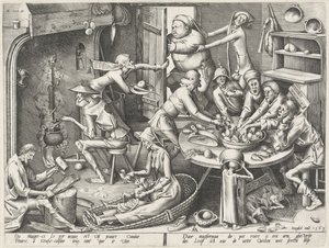 Cucina magra da Pieter van der Heyden