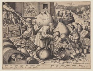 "Nemo Non" (Ogni uomo cerca il proprio profitto) da Pieter van der Heyden