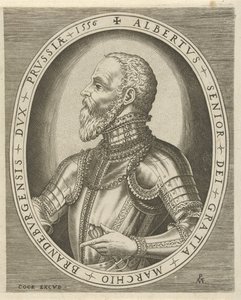 Ritratto di Albrecht Friedrich, margravio di Brandeburgo da Pieter van der Heyden