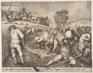 Estate Aestas dalla serie Le stagioni da Pieter van der Heyden
